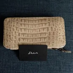 Dakota クロコ型押し 長財布 未使用