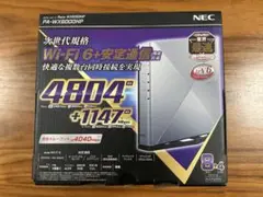 【美品】NEC PA-WX6000HP Wi-Fi 6 ルーター