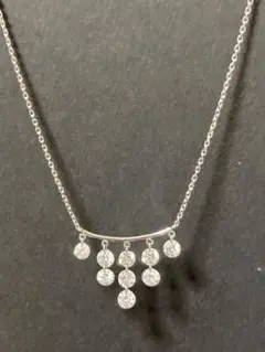 ダイヤモンド プラチナ ネックレス 47cm 1.12ct