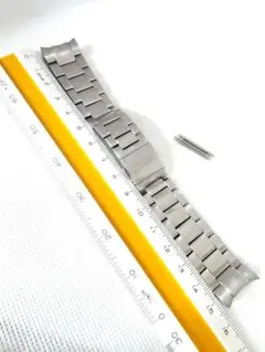 【ラグ幅約20mm、約15.5cm】セイコー　純正　ステンレス　ベルト