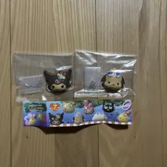 サンリオ　おめんコレクション　ガチャガチャ　2点セット