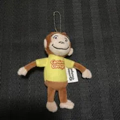 Curious George キーホルダー付きジョージマスコット