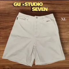 GU × STUDIO SEVEN デニムハーフパンツ XL
