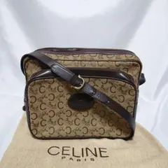 CELINE 馬車Cロゴ ヴィンテージ ショルダーバッグ