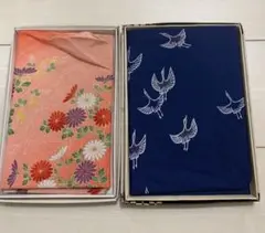 風呂敷 2枚セット 袱紗 和柄 花柄 鳥柄