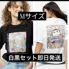 ユニクロ　ラブブ　ポップマート ザ・モンスターズラブブTシャツM 2点セット