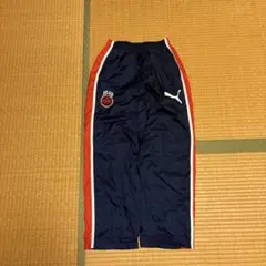 PUMA 1948 ウォームアップウェア ネイビー　レッド　キッズ