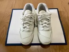 ニューバランス 550 レザー　ホワイト　白