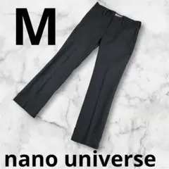『nano universe ナノユニバース』メンズ　スラックス グレー M