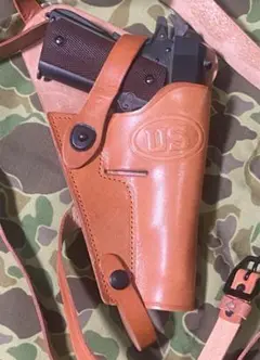 WWⅡ 米軍 M1911A1 ガバメント用 ショルダーホルスター （レプリカ） 楽天市場】第二次世界大戦 (WW2) アメリカ軍(米軍) M1911A1
