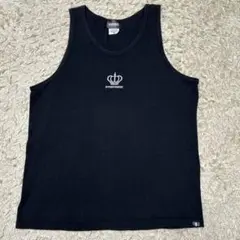 RHYME SYNDICATE ブラック タンクトップ クラウンロゴ　M