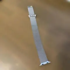 【純正品】Apple Watch ミラネーゼループ ベルト シルバー