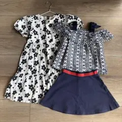 Janie and Jack 5サイズ ドレス・スカートセット
