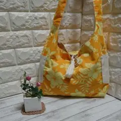 ショルダーエコバッグ ＊ ハンドメイド