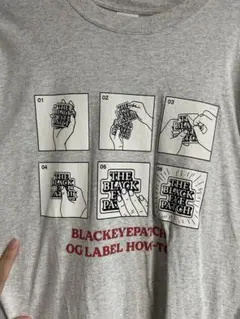 THE BLACK EYE PATCH OG LABEL Tシャツ XL グレー