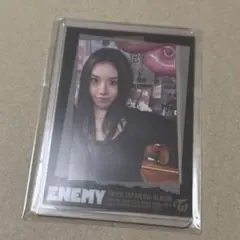 TWICE チェヨン ENEMY JYP 購入特典 フォトカード付き硬質ケース