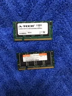 DDR SODIMM RAM 1 GB (512MB x 2枚)