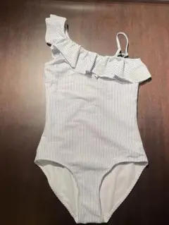 H&M 女の子　フリル　水着 146/152