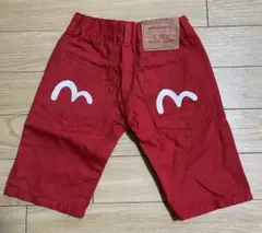 EVISU(エヴィス) 風ショ－トパンツ　ハ－フパンツ　キッズ　90〜100