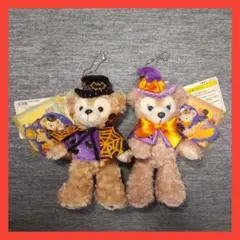 ※希少 2011年 ハロウィン ダッフィー シェリーメイ ぬいぐるみバッチ