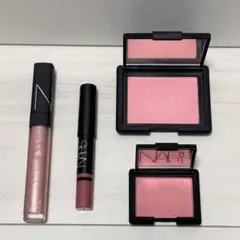 NARS ナーズ ピンクカラー 4点セット チーク グロス リップペンシル