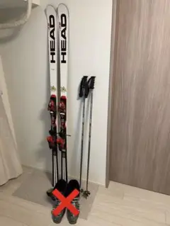 190cm HEAD i.GS RD スキーセット 3点セット
