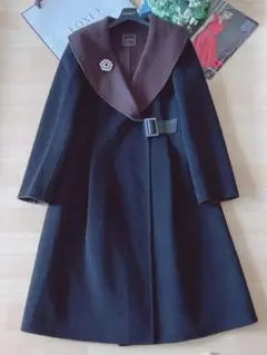 新品同様!FOXEY カシミア100%コート プラチナペタル 40 Rene