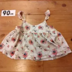 90㎝ 花柄キャミソール