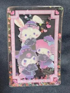 いちご新聞 3月号 付録 パスケース クロミ マイメロ メル キョンシーMIX