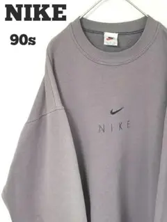 NIKE ナイキ スウェット トレーナー 古着 パープル 90 オールドナイキ