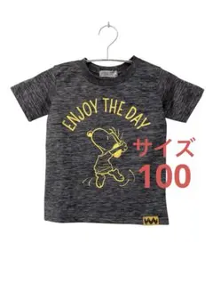 163 PEANUTS 新品タグ付き 速乾素材 スヌーピー Tシャツサイズ100