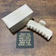 新品UNDO ヘアクリップ No.4 Ivory Undo Hairware】 No.4 Claw ヘアクリップ *送料無料* (UNDO
