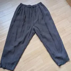 ミズイロインド　 ワイドタックパンツ