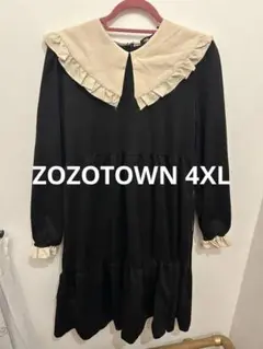 freestyle ZOZOTOWN 襟付きワンピース ロング 4XL