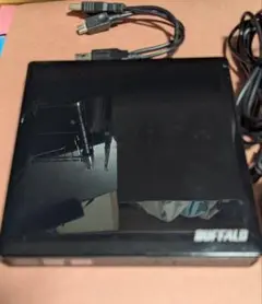 BUFFALO ポータブルDVDドライブ DVSM-PN58U2V-BK