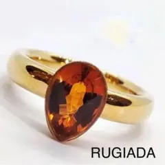 ルジアダ RUGIADA シトリンリング K18 12号