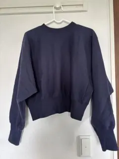 OSHIMA REI REVERSE WEAVE PO スウェット