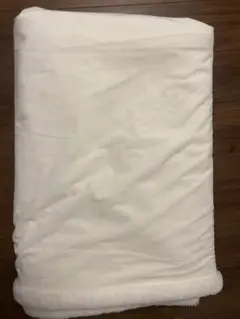 ザラホーム　フェイクファーブランケット　オフホワイト140×190