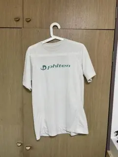 phiten ホワイトシャツ ロゴ入り