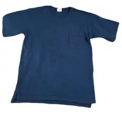 新品未使用✨Goodwear Tシャツ ネイビー ポケット付き　USA製