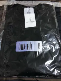 KENN KINGLYMASK コラボ スーパーロングスリーブTシャツ 黒