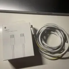 アップル　apple 純正 2m 充電ケーブル USB-Cケーブル