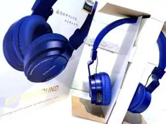 【匿名配送】未使用美品 EXTRA SOUNDワイヤレスヘッドフォン BLUE