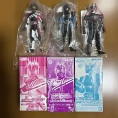 未使用ライダーヒーローシリーズ仮面ライダーディケイド6体セット限定