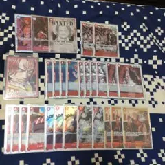 ワンピースカード　シャンクスデッキパーツセット