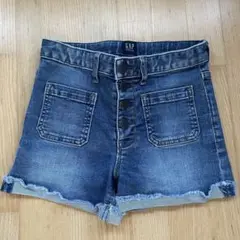 GAP High Waist Short デニムショートパンツ　140