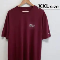 USA古着　Tシャツ　XXL　ワインレッド　ボルドー　赤　プリント　ZORREL