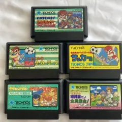 ファミコンくにおくんシリーズ5本セット［熱血ホッケー部他］