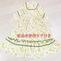 定価41800円 新品 charrita FLOWER LONG DRESS