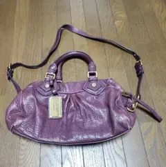 MARC JACOBS 2wayバッグ 紫